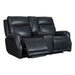 Clinton - Loveseat With Console P3 & ZG - Carmel Slate – Reclining Loveseats by Liberty Furniture at Furniture Wholesale Plus , Nashville furniture store