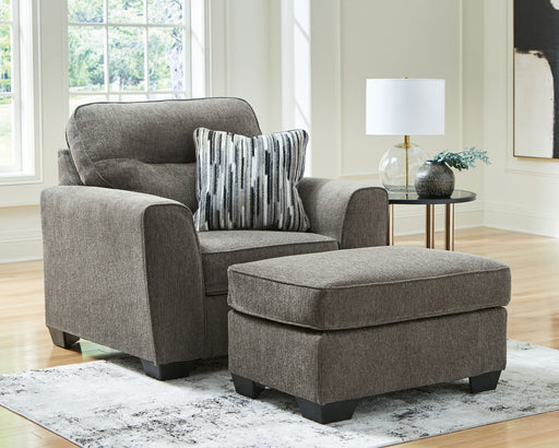 Olten - Living Room Set – Stationary Chair & Ottoman by Benchcraft® at Furniture Wholesale Plus , Nashville furniture store