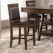 Dewey - Upholstered Counter Chair (Set of 2) - Walnut - Premium Stool Sets from CoasterEssence - Just $259! Shop now at Furniture Wholesale Plus  We are the best furniture store in Nashville, Hendersonville, Goodlettsville, Madison, Antioch, Mount Juliet, Lebanon, Gallatin, Springfield, Murfreesboro, Franklin, Brentwood