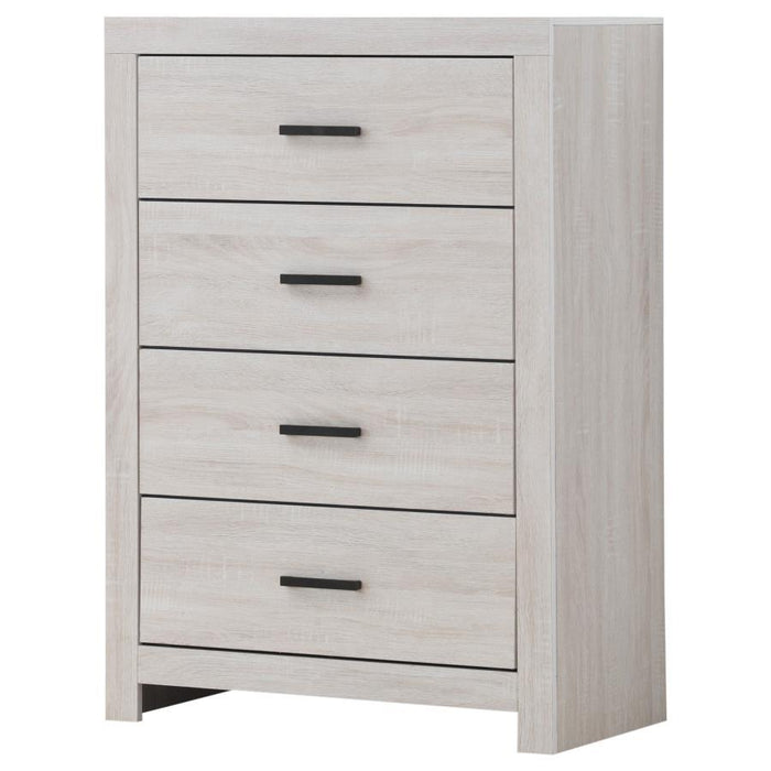 Brantford - 4-Drawer Bedroom Chest – Accent Chests by CoasterEveryday at Furniture Wholesale Plus , Nashville furniture store