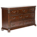 Messina Estates - 7 Drawer Dresser - Dark Brown – Dressers by Liberty Furniture at Furniture Wholesale Plus , Nashville furniture store