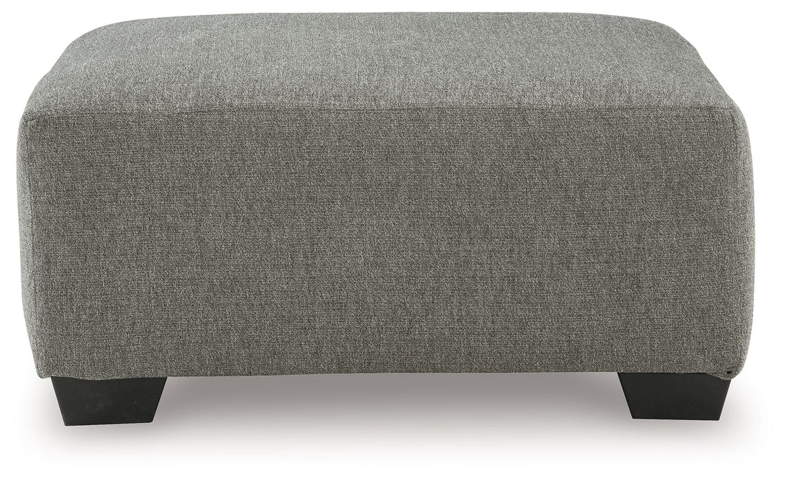 Clarington - 2 Pc. - 3-Piece Sectional And Oversized Ottoman - Greystone – 2 Piece Living Room Sets by Signature Design by Ashley® at Furniture Wholesale Plus , Nashville furniture store