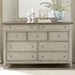 Ivy Hollow - 9 Drawer Dresser - Weathered Linen / Dusty Taupe – Dressers by Liberty Furniture at Furniture Wholesale Plus , Nashville furniture store