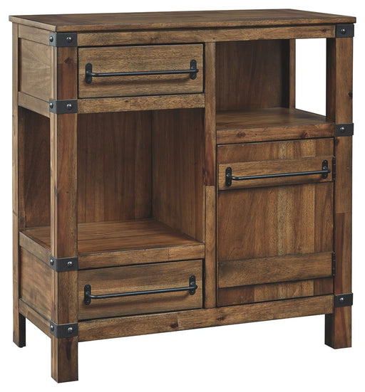 Roybeck - Light Brown / Bronze - Accent Cabinet - Premium Accent Cabinets from Signature Design by Ashley® - Just $338! Shop now at Furniture Wholesale Plus  We are the best furniture store in Nashville, Hendersonville, Goodlettsville, Madison, Antioch, Mount Juliet, Lebanon, Gallatin, Springfield, Murfreesboro, Franklin, Brentwood