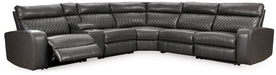 Samperstone - Power Reclining Sectional – Reclining Sectionals by Signature Design by Ashley® at Furniture Wholesale Plus , Nashville furniture store