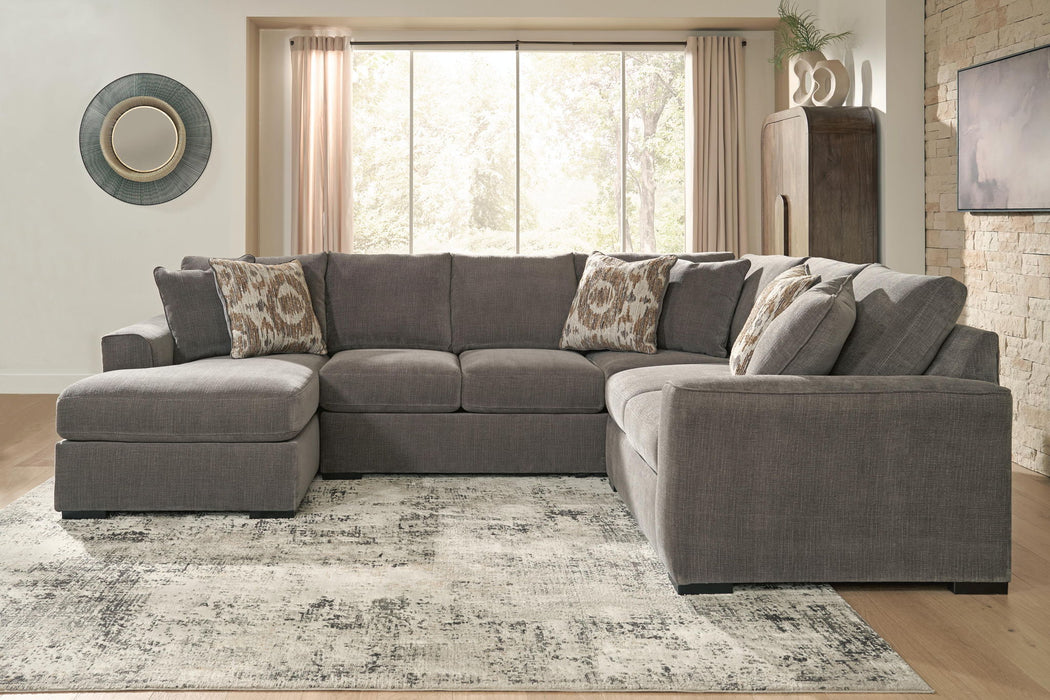 Larson Levee - Sectional – Stationary Sectionals by Signature Design by Ashley® at Furniture Wholesale Plus , Nashville furniture store