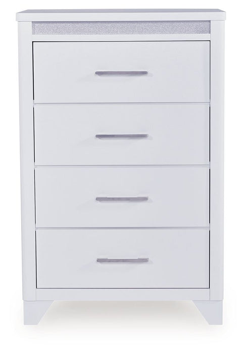 Jarlee - Four Drawer Chest - White – Accent Chests by Signature Design by Ashley® at Furniture Wholesale Plus , Nashville furniture store