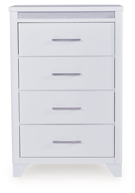 Jarlee - Four Drawer Chest - White – Accent Chests by Signature Design by Ashley® at Furniture Wholesale Plus , Nashville furniture store