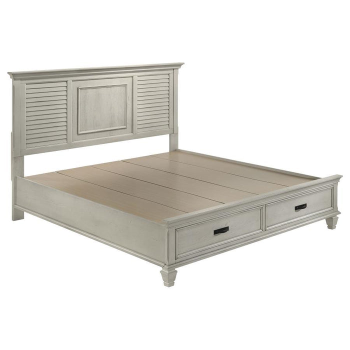 Franco - Wood Storage Panel Bed – Storage Beds by CoasterEssence at Furniture Wholesale Plus , Nashville furniture store