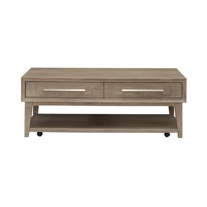 Brentwood - Cocktail Table - Sandstone – Cocktail Tables by Liberty Furniture at Furniture Wholesale Plus , Nashville furniture store