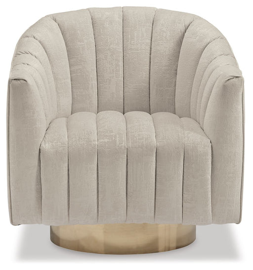 Penzlin - Swivel Accent Chair - Pearl – Swivel Chairs by Signature Design by Ashley® at Furniture Wholesale Plus , Nashville furniture store