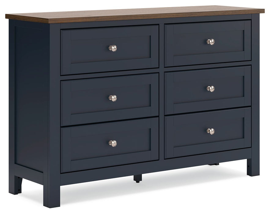 Landocken - Dresser - Brown / Blue – Dressers by Signature Design by Ashley® at Furniture Wholesale Plus , Nashville furniture store