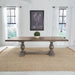 River Place - Trestle Table - Riverstone Gray & Tobacco – Dining Tables by Liberty Furniture at Furniture Wholesale Plus , Nashville furniture store
