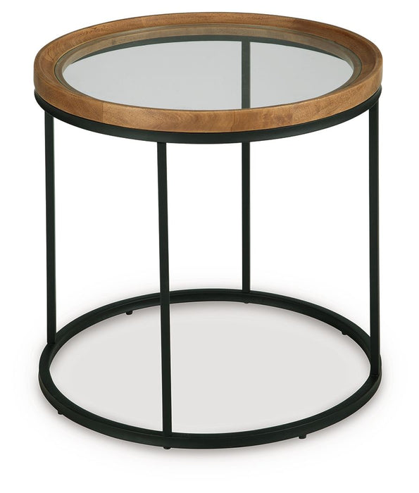 Noraluna - Round Table – End Tables by Signature Design by Ashley® at Furniture Wholesale Plus , Nashville furniture store