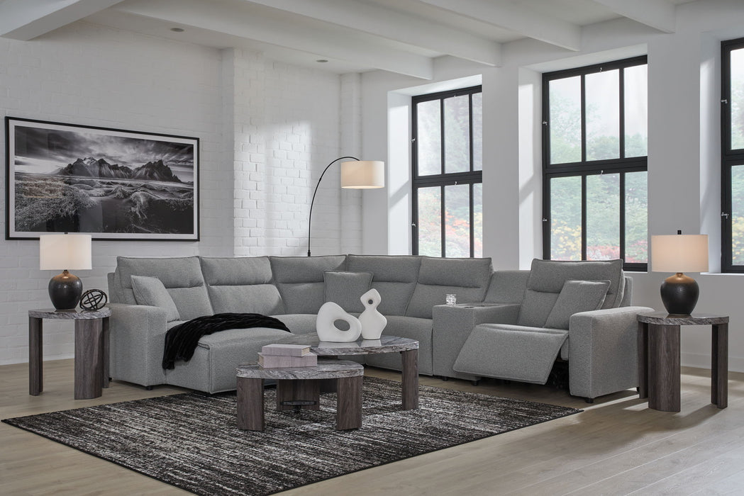ModMax II - Salt And Pepper - Reclining Sectional – Reclining Sectionals by Signature Design by Ashley® at Furniture Wholesale Plus , Nashville furniture store