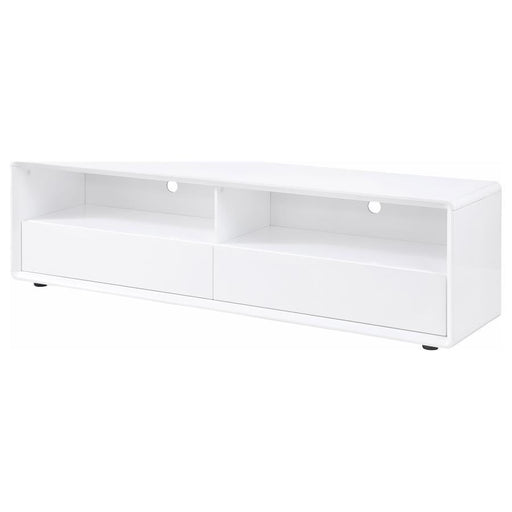 Ellice - TV Stand Media Console - White - Premium TV Stands from Coaster Fine Furniture - Just $429! Shop now at Furniture Wholesale Plus  We are the best furniture store in Nashville, Hendersonville, Goodlettsville, Madison, Antioch, Mount Juliet, Lebanon, Gallatin, Springfield, Murfreesboro, Franklin, Brentwood