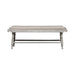 Whitney - Bench - Antique Linen / Weathered Gray – Upholstered Benches by Liberty Furniture at Furniture Wholesale Plus , Nashville furniture store