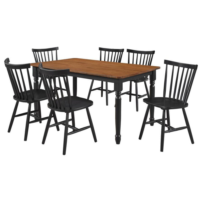 Hollyoak - Rectangular Dining Set – 5 Piece Dining Room Sets by Coaster Fine Furniture at Furniture Wholesale Plus , Nashville furniture store
