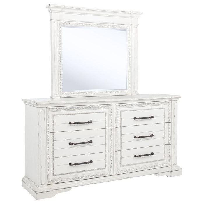 Mckinney - 6-Drawer Bedroom Dresser Cabinet – Dressers by Coaster Fine Furniture at Furniture Wholesale Plus , Nashville furniture store
