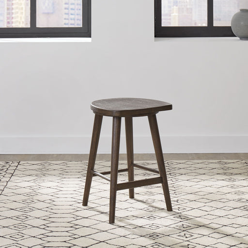 City View - Console Stool - Coffee Bean – Counter Height (24"-27") by Liberty Furniture at Furniture Wholesale Plus , Nashville furniture store