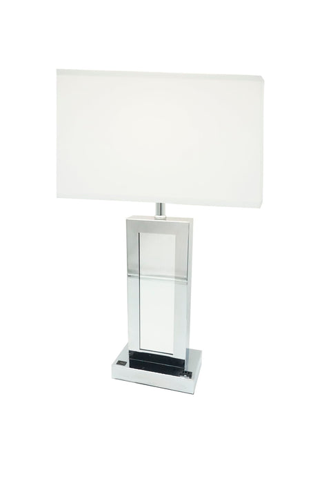 Monica - Table Lamp - Chrome – Table Lamps by Crown Mark at Furniture Wholesale Plus , Nashville furniture store