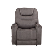 Brisbane - Power Lift Chair - Dark Gray – Lift Chairs by Steve Silver Furniture at Furniture Wholesale Plus , Nashville furniture store