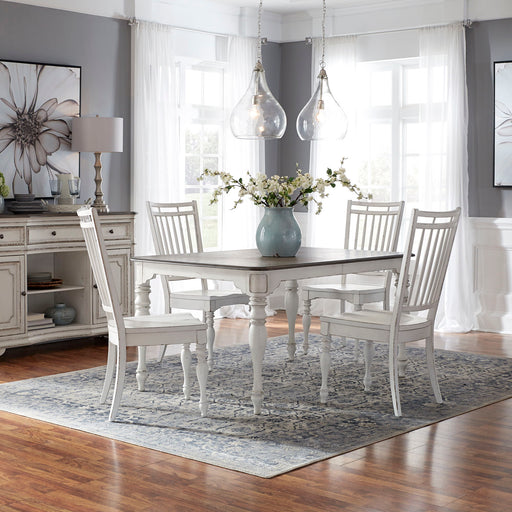 Magnolia Manor - Leg Table Set – 5 Piece Dining Room Sets by Liberty Furniture at Furniture Wholesale Plus , Nashville furniture store