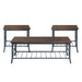 Mica - Three Pack Occasional Set - Brown – Table Sets by Elements International at Furniture Wholesale Plus , Nashville furniture store