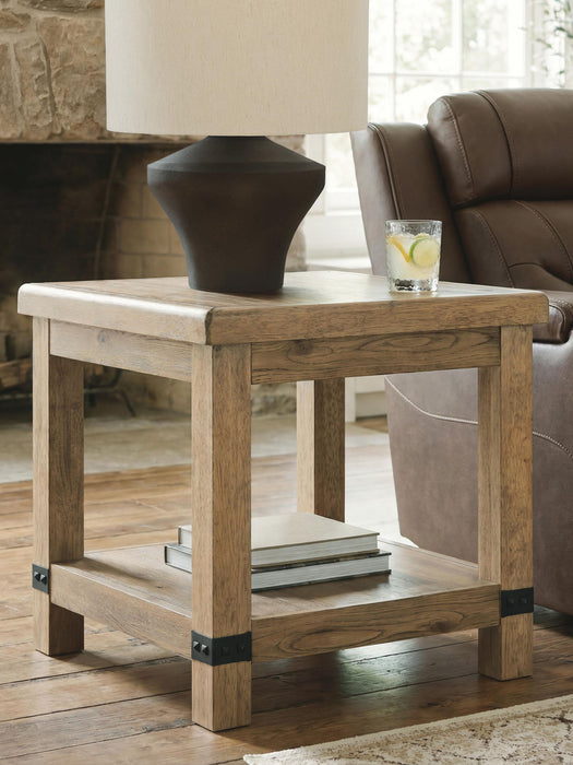 Ridgester - Rectangular End Table - Light Brown – End Tables by Signature Design by Ashley® at Furniture Wholesale Plus , Nashville furniture store