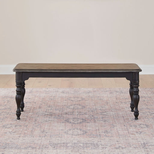 Magnolia Manor - Dining Bench – Dining Benches by Liberty Furniture at Furniture Wholesale Plus , Nashville furniture store