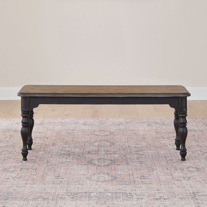 Magnolia Manor - Dining Bench – Dining Benches by Liberty Furniture at Furniture Wholesale Plus , Nashville furniture store