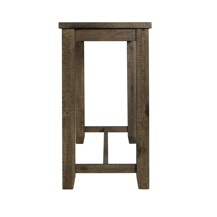 Stone - Occasional Bar Table Single Pack – 4 Piece Dining Room Sets by Elements International at Furniture Wholesale Plus , Nashville furniture store