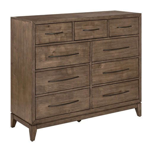 Shaker Lakes - 9 Drawer Chesser - Harvest Brown – Dressers by Liberty Furniture at Furniture Wholesale Plus , Nashville furniture store