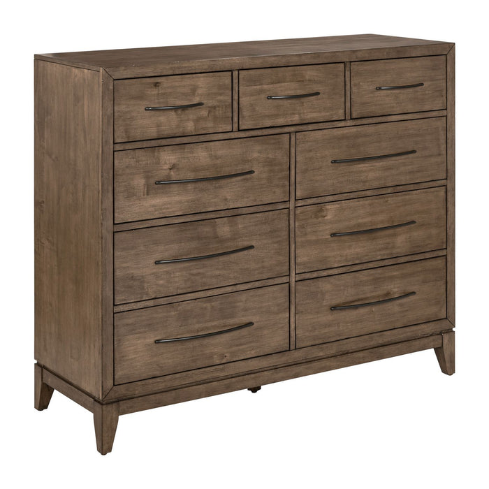 Shaker Lakes - 9 Drawer Chesser - Harvest Brown – Dressers by Liberty Furniture at Furniture Wholesale Plus , Nashville furniture store