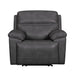 Camaro - Recliner - Nugget Gray – Reclining Chairs by Elements International at Furniture Wholesale Plus , Nashville furniture store