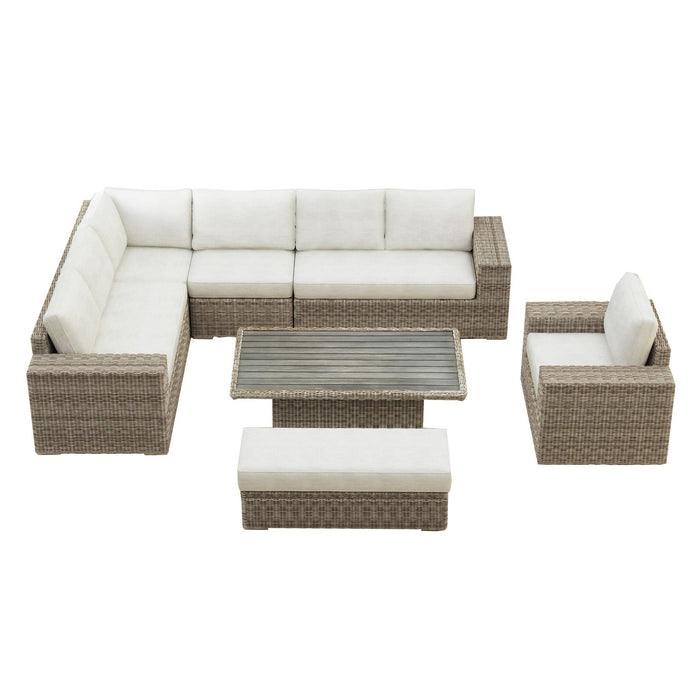 Carmona - Conversion Set – 6 Piece Outdoor Sets by Elements International at Furniture Wholesale Plus , Nashville furniture store
