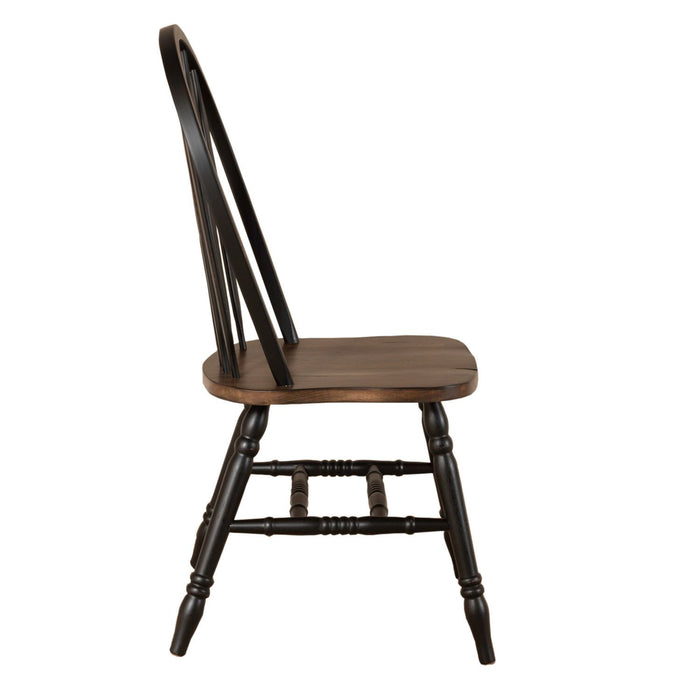 Carolina Crossing - Windsor Side Chair – Side Chairs by Liberty Furniture at Furniture Wholesale Plus , Nashville furniture store