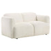 Dorset - Fabric Upholstered Round Track Arm Loveseat – Stationary Loveseats by Coaster Fine Furniture at Furniture Wholesale Plus , Nashville furniture store