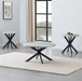 Keyla - 3 Piece Faux Marble Table Set - Gray – Table Sets by Steve Silver Furniture at Furniture Wholesale Plus , Nashville furniture store