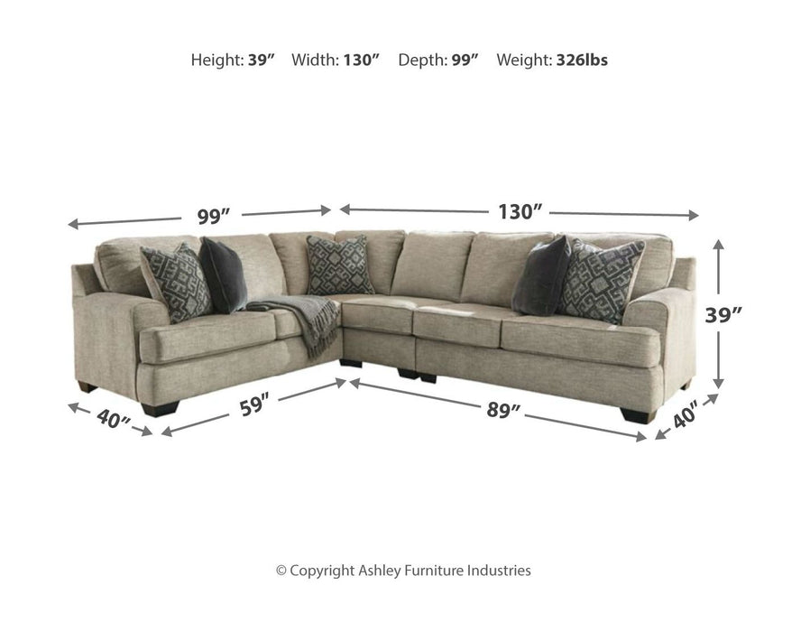 Bovarian - Sectional Set – 4 Piece Living Room Sets by Signature Design by Ashley® at Furniture Wholesale Plus , Nashville furniture store