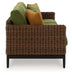 Horizon Hall - Brown / Green - Sofa With Cushion - Premium Sofas from Signature Design by Ashley® - Just $1438! Shop now at Furniture Wholesale Plus  We are the best furniture store in Nashville, Hendersonville, Goodlettsville, Madison, Antioch, Mount Juliet, Lebanon, Gallatin, Springfield, Murfreesboro, Franklin, Brentwood