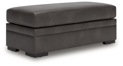 Lofton-Pike - Oversized Accent Ottoman - Shadow – Accent Ottomans by Signature Design by Ashley® at Furniture Wholesale Plus , Nashville furniture store