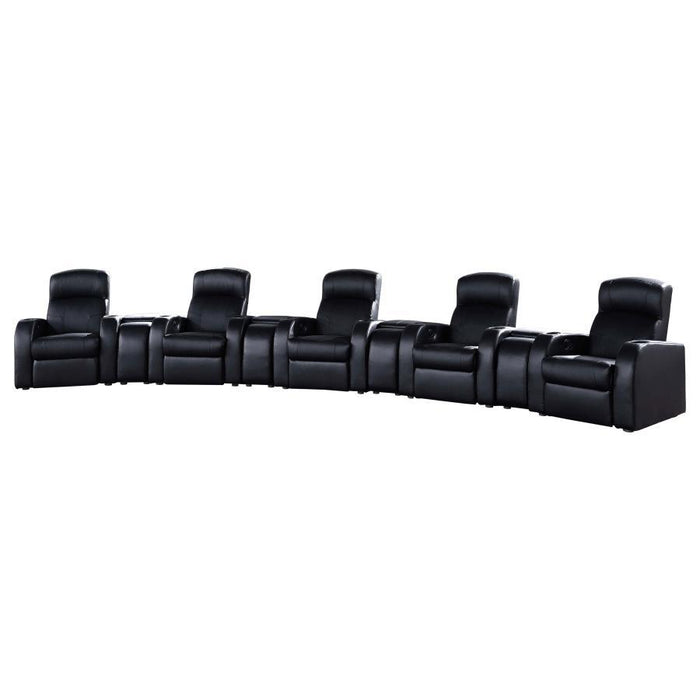 Cyrus - Upholstered Home Theater Seating – 5 Piece Living Room Sets by CoasterEssence at Furniture Wholesale Plus , Nashville furniture store