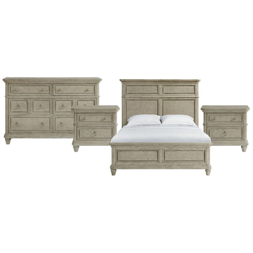 Whit-Ash - Panel Bedroom Set With Door Chest – 3 Piece Bedroom Sets by Elements International at Furniture Wholesale Plus , Nashville furniture store