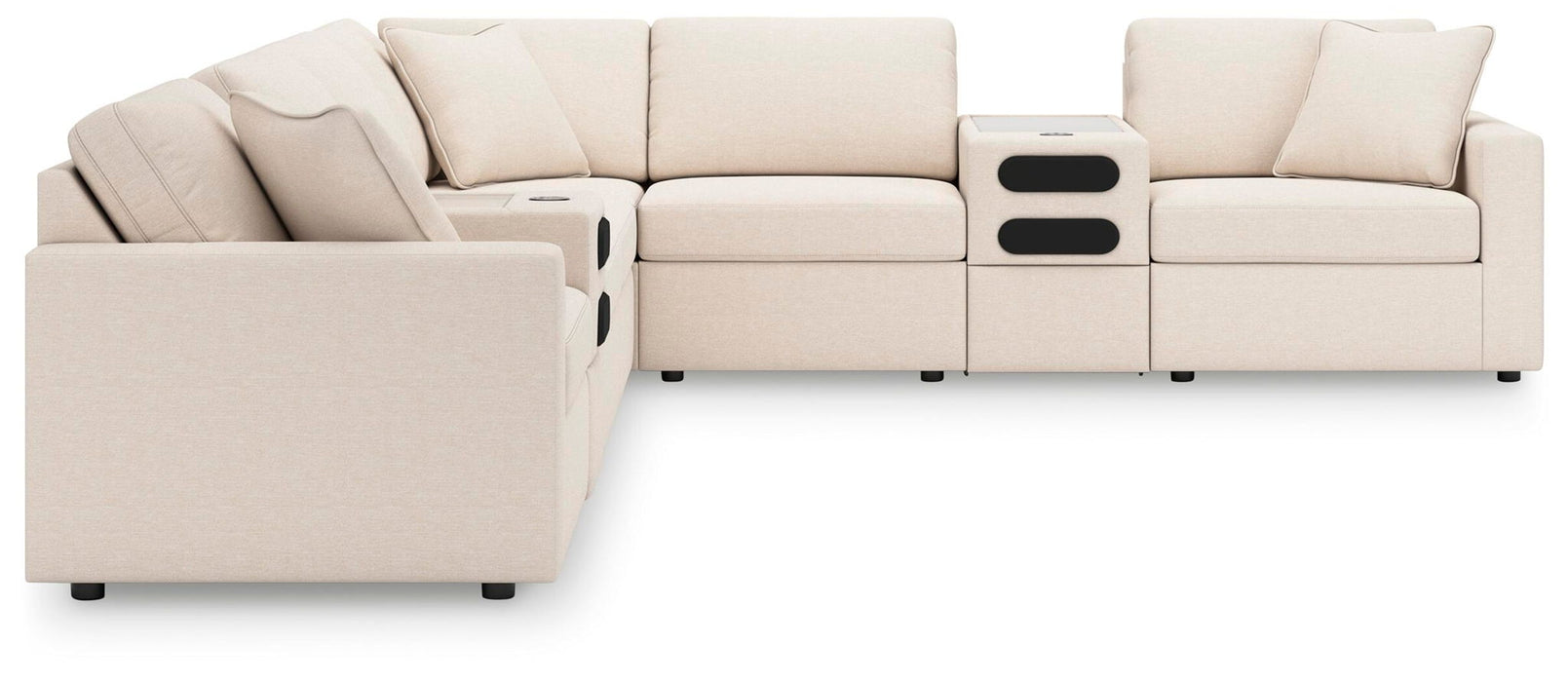 Modmax - Sectional - Oyster – Stationary Sectionals by Signature Design by Ashley® at Furniture Wholesale Plus , Nashville furniture store
