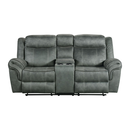Sorrento - Motion Loveseat With Console – Reclining Loveseats by Elements International at Furniture Wholesale Plus , Nashville furniture store