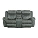 Sorrento - Motion Loveseat With Console – Reclining Loveseats by Elements International at Furniture Wholesale Plus , Nashville furniture store