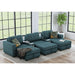 Options One - Living Room Set Sectional – 2 Piece Living Room Sets by Elements International at Furniture Wholesale Plus , Nashville furniture store
