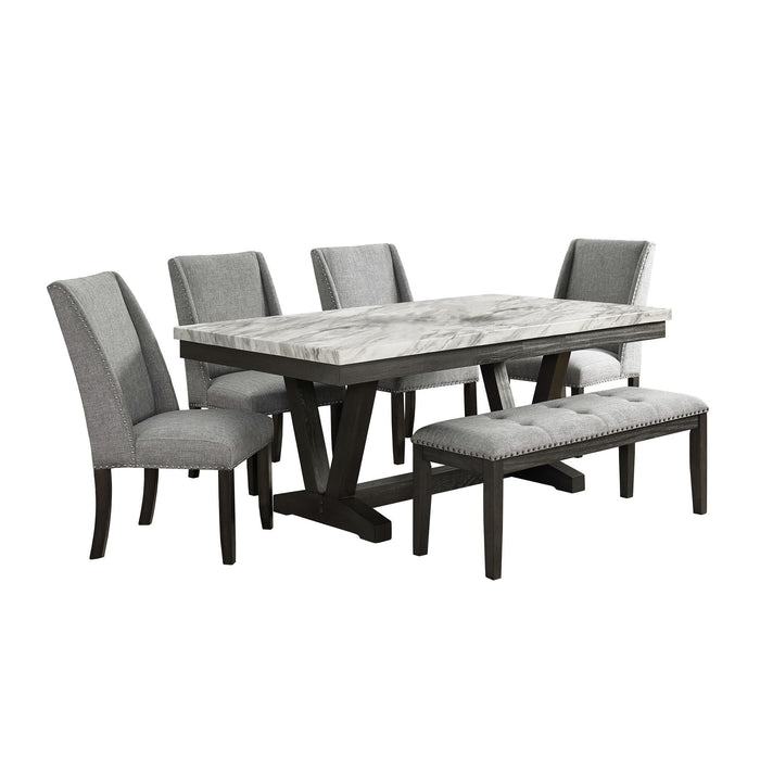 Everdeen - Dining Set – 5 Piece Dining Room Sets by Elements International at Furniture Wholesale Plus , Nashville furniture store