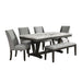 Everdeen - Dining Set – 5 Piece Dining Room Sets by Elements International at Furniture Wholesale Plus , Nashville furniture store